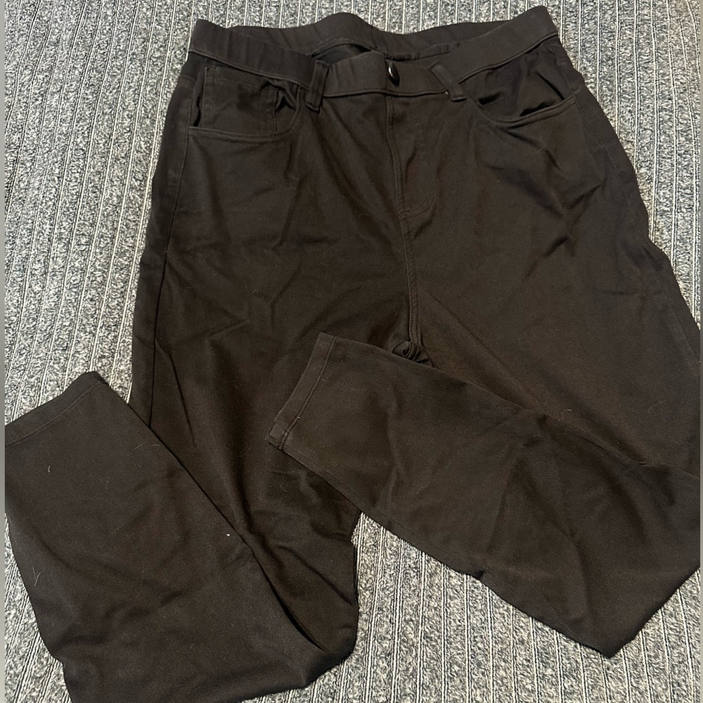 Halara black stretch jeans